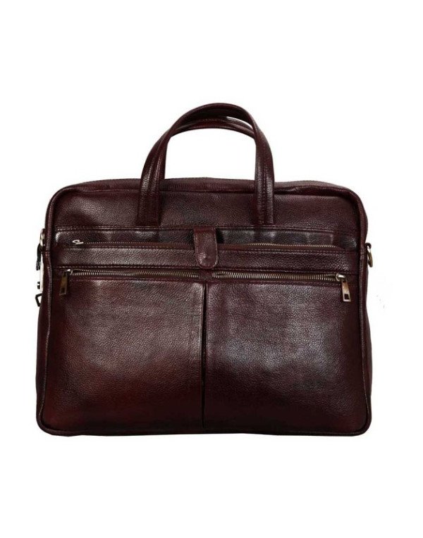 Leather 17" Laptop Carry Case  LB18